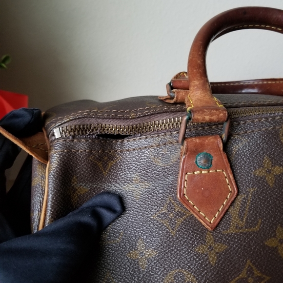 (LV SOLD) Vintage Classic Speedy30 Monogram print - Picture 4 of 16